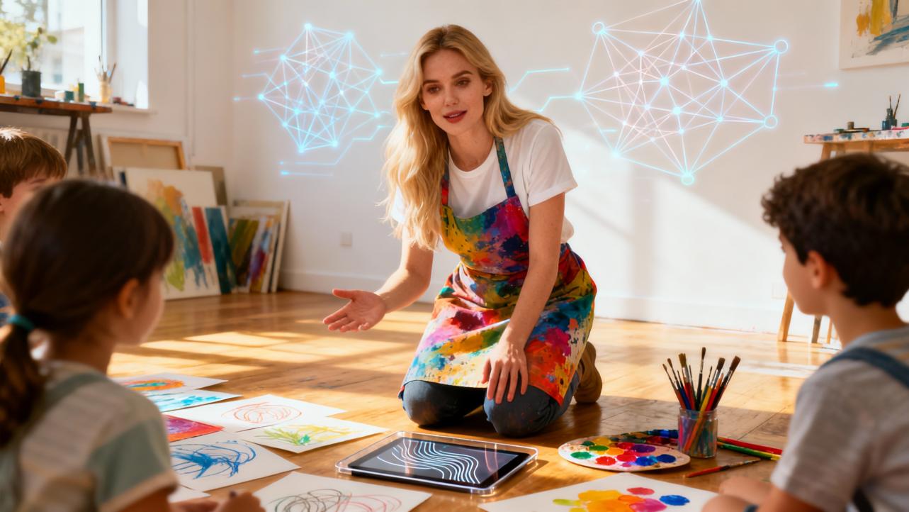 Can Neural Networks Mimic Childlike Art for Gift Design?