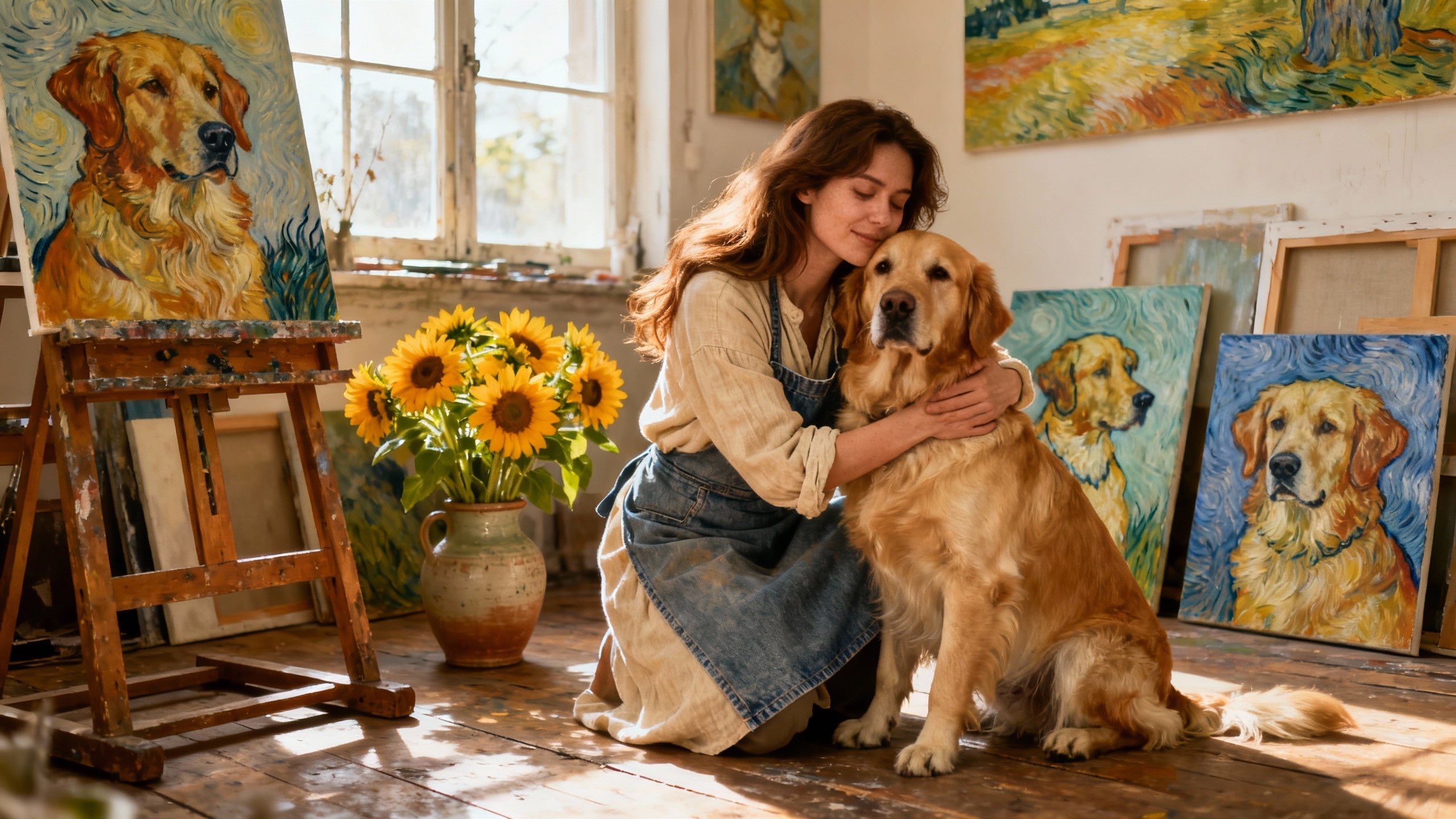 Transform Pet Photos into Van Gogh Style Paintings with AI