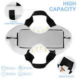 Custom polyester tote bag with high capacity, tough straps, inside pocket, suitable for shopping, travel, and gifts