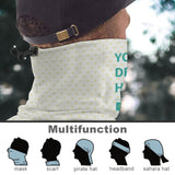 Custom face mask neck warmer with customizable design; versatile usage for sun and wind protection.