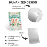 Customizable Aluminum Plaque - "I'm in a Tropical State of Mind" - Wall art for home or office