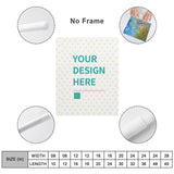 Personalized Canvas Print with Your Design. Custom wall art for home decor, made with high-density canvas.