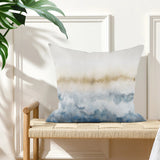 Abstract watercolor pillow cover for sofa couch bed, double-sided printing