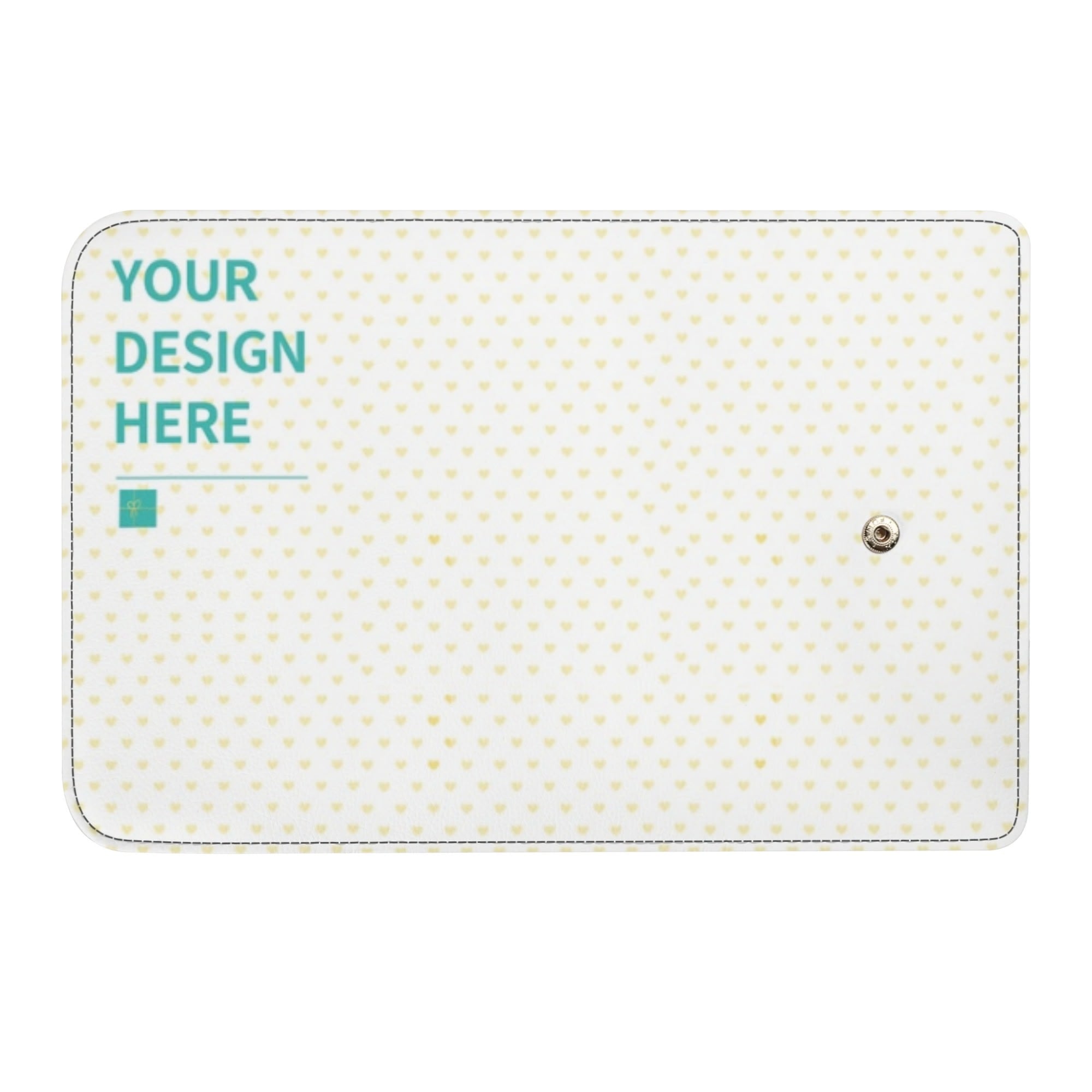 Custom Trifold PU Leather Wallet - Your Design Here, Perfect Gift