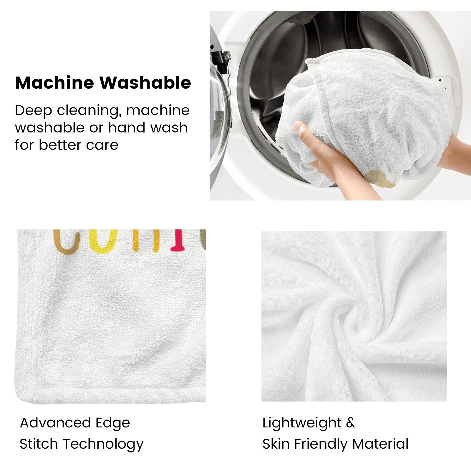 Cute Lion baby flannel blanket, machine washable, lightweight and skin friendly, perfect for kids and toddlers