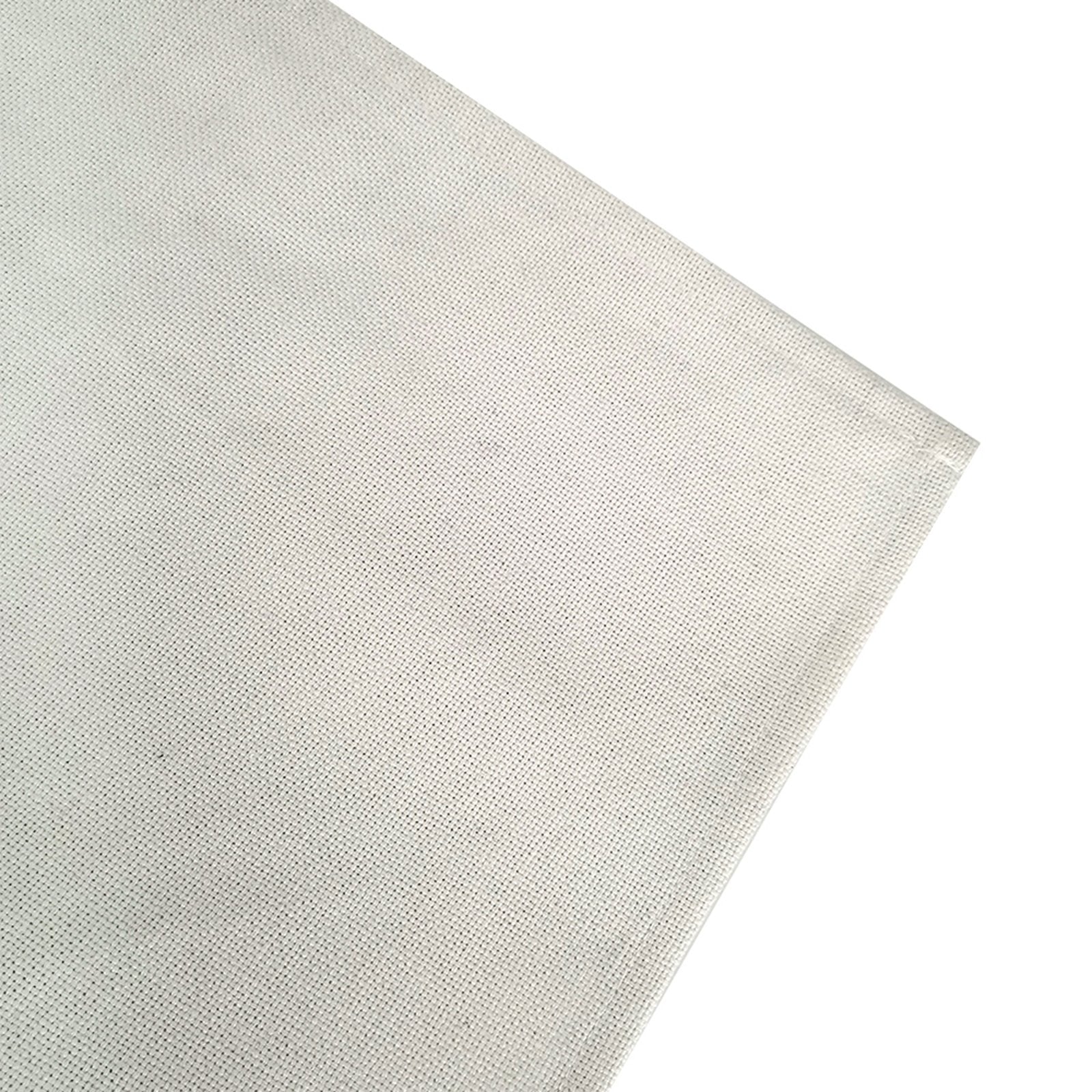 White linen door curtain fabric detail, for a custom doorway curtain, perfect for home and kitchen.