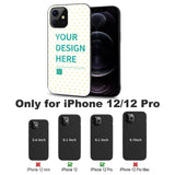 Custom iPhone 12 Pro Case showcasing personalized design, compatible with iPhone 12 mini, 12, Pro, and Pro Max.