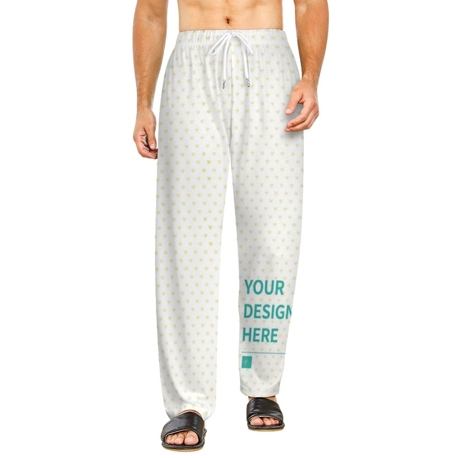 Custom pajama pants for men and women with personalized design