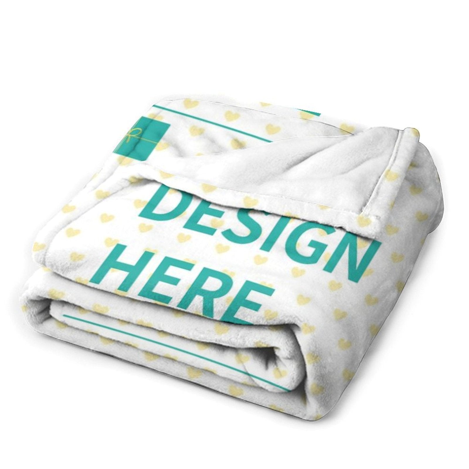 Custom fleece blanket, Design Here, soft cozy blanket for bed, sofa, couch, camping, or travel.