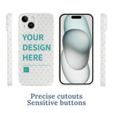 Personalized Film Phone Case for IPhone 15 Series, Customized Photo Phone Protective Cover