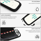Custom Switch carrying case with 'YOUR DESIGN HERE', black EVA material, offering console protection.