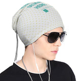 Customizable beanie for men and women with 'DESIGN HERE' print, versatile for any occasion