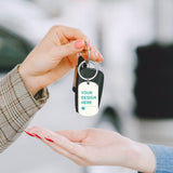 Custom Metal Keychain Customizable Special Text, Date, and Name