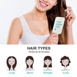 Personalized air cushion hair brush for women, suitable for all hair types. Customizable design options available