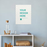 Custom canvas print with your design, wall art for home decor, MyArtsyGift.com