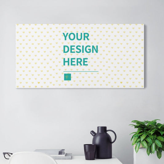 MyArtsyGift - Personalized Custom Canvas Prints, Custom Photo On Canvas Gifts Canvas Wall Art 16×32 Inch