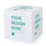 Personalized Photo Puzzle Cube with "YOUR DESIGN HERE" - Customizable gift toy