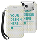 Personalized Photo PU Leather Phone Case for IPhine 17 Personalized Flip Phone Cover