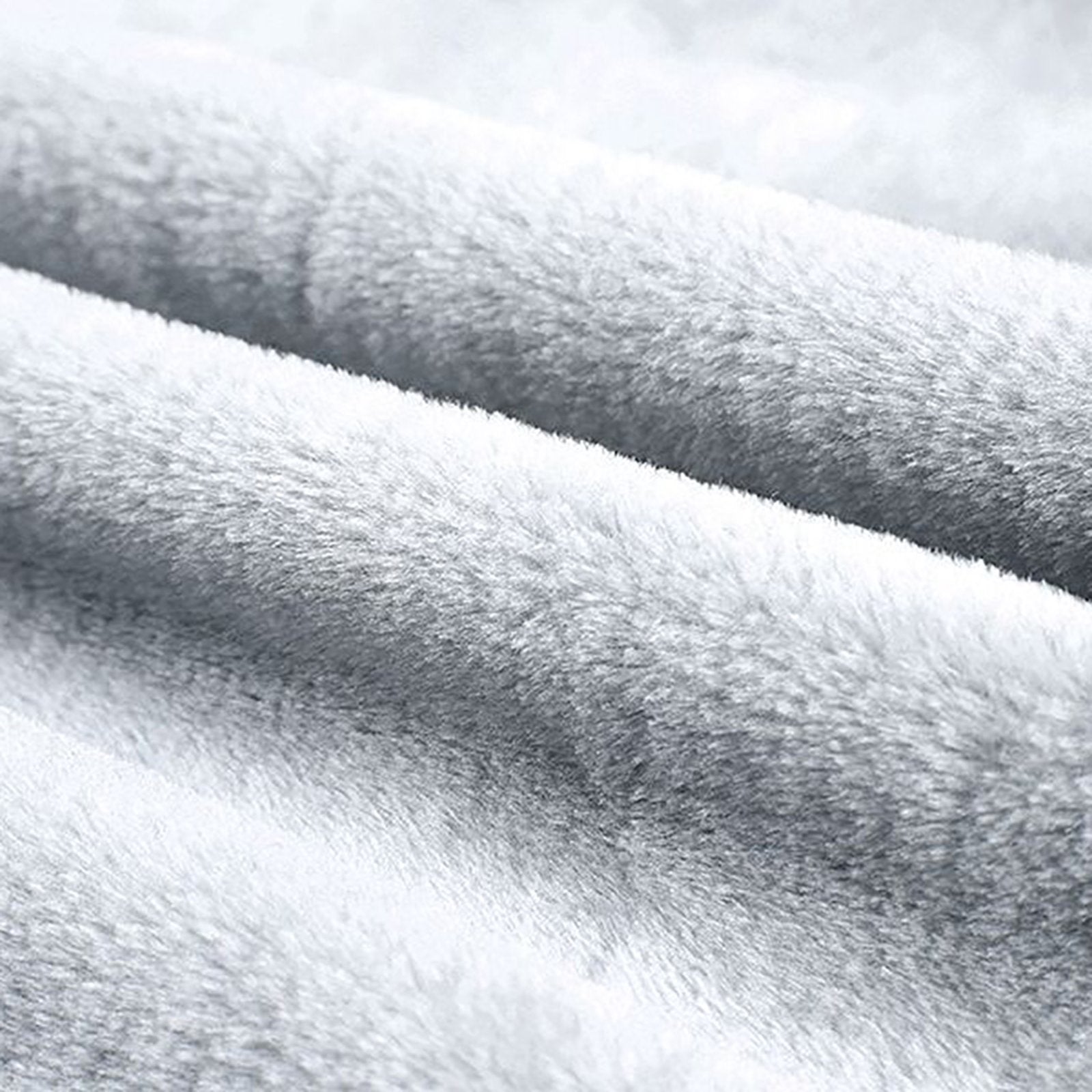 Soft gray polyester fabric detail for custom hoodies. Comfortable and breathable material.