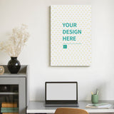 Custom canvas print with your design on canvas. Personalized wall art for family.