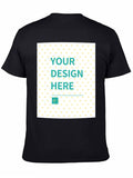 Custom 180g Cotton T-Shirt - Western Canada Dispatch - Front & Back Print - Ships from Canada