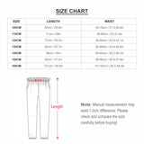 Toddler girl pajama size chart with length and waist measurements for personalized pajama sets. Check size carefully!