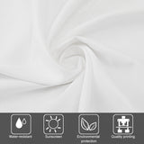 White polyester flag material, featuring water-resistance, sunscreen, ideal for outdoor customization