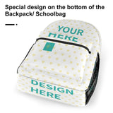 Custom Backpack for Boy Girl Personalized Text Image Backpack Casual Travel Backpack