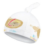 Baby Beanie Hat Top Knot Newborn Baby Hat