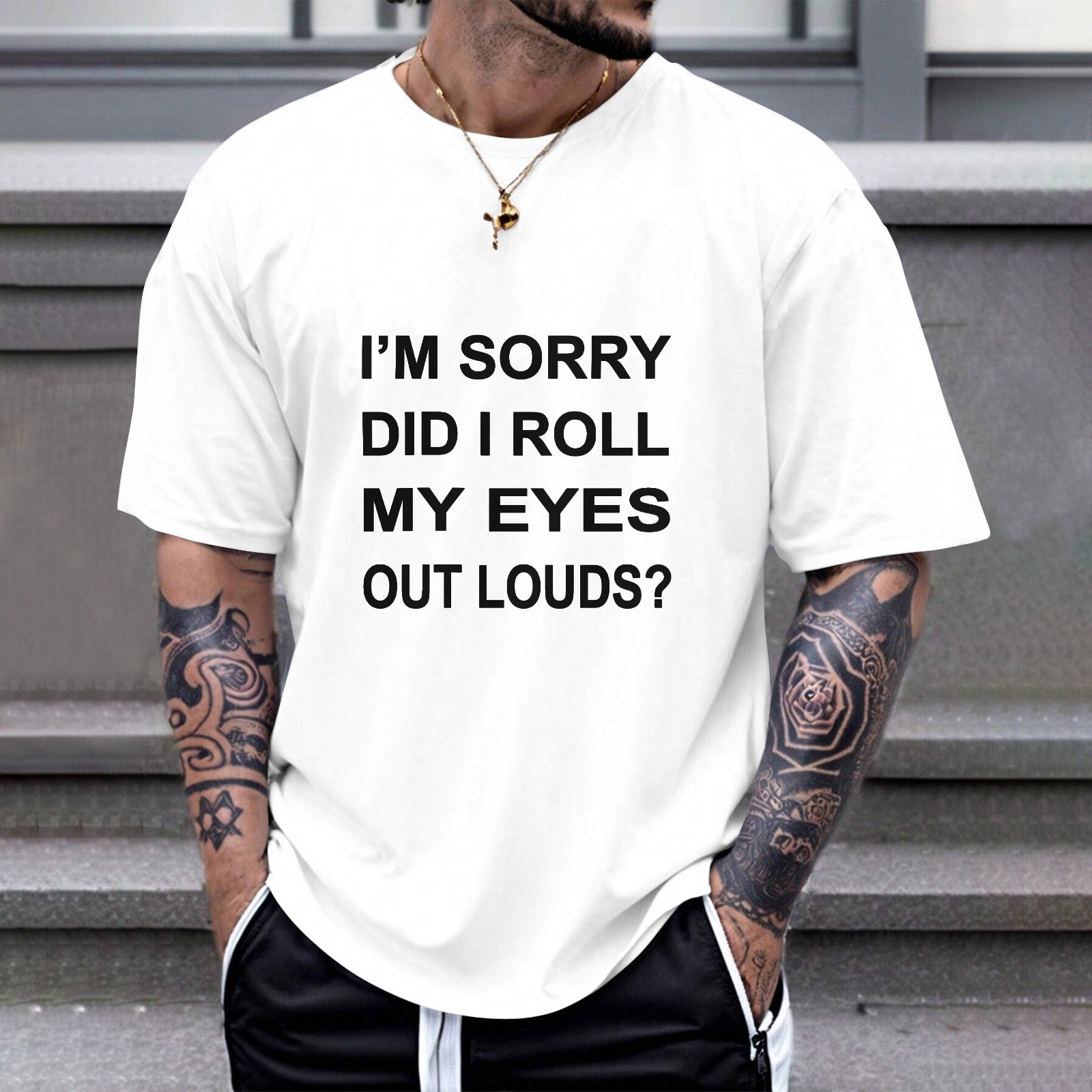 White Gildan Unisex T-shirt with a funny quote, perfect for self-expression and affordable personalization.