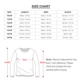 Toddler boys pajama size chart with length, bust and sleeve measurements, MyArtsyGift.com. Check the size before buying.