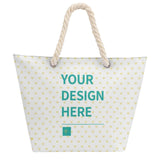 Tote Bag Large Handles Beach Bag with Zipper for Shopping Groceries Travel Outdoors Swim Pool Bag