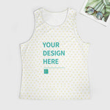 Customizable Men's Tank Top - Sleeveless Basic Muscle Tee with your design - MyArtsyGift