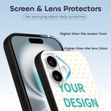 MyArtsyGift - Custom Phone Case for IPhone 16 Series Personalized Soft Protective TPU Phone Cover