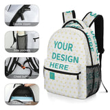 Custom Backpack for Boy Girl Personalized Text Image Backpack Casual Travel Backpack