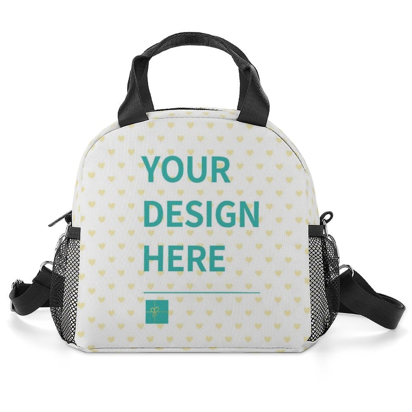 Custom lunch bag for boys and girls, with customizable design options, reusable meal bag.