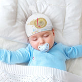 Baby Beanie Hat Top Knot Newborn Baby Hat