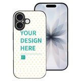 Custom Phone Glass Case for Apple IPhone 18 Series Personalized Photo Tempered Glass Phone Case