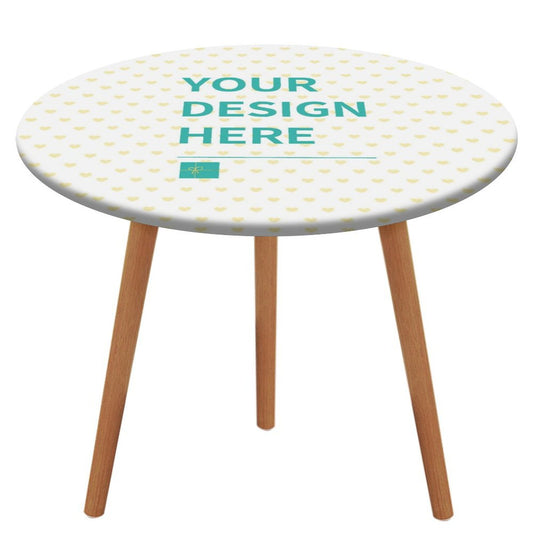 Custom round table cover with your design, perfect for picnic, dining, and patio. Waterproof Oxford cloth.