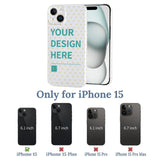 Personalized Film Phone Case for IPhone 15 Series, Customized Photo Phone Protective Cover