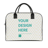 Customizable travel bag with heart pattern and your design. Perfect for office and business travel.
