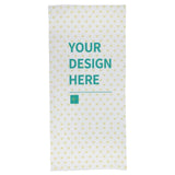 Custom beach towel with heart pattern, design your own photo bath towel for swimming