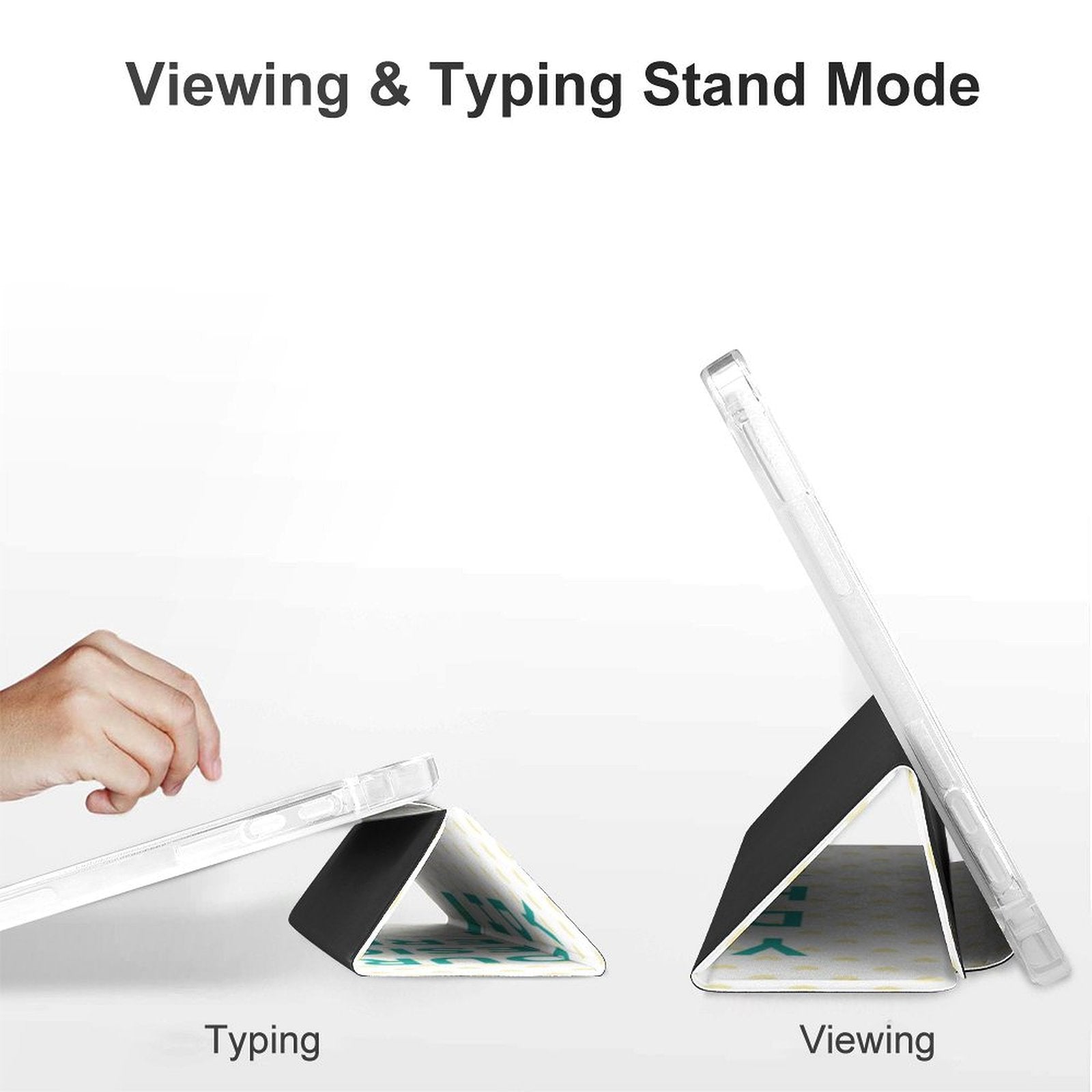 iPad Mini Case Stand Mode - Typing and Viewing Positions
