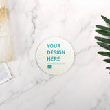 Customizable baby birth announcement sign with space for a personalized design, perfect newborn gift