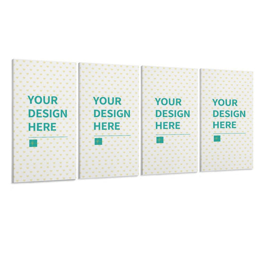 Customizable 4 Panel Canvas Prints - Perfect Gifts for Family and Friends