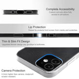 Transparent iPhone 12 case, features: complete accessibility, lip & camera protection, slim design