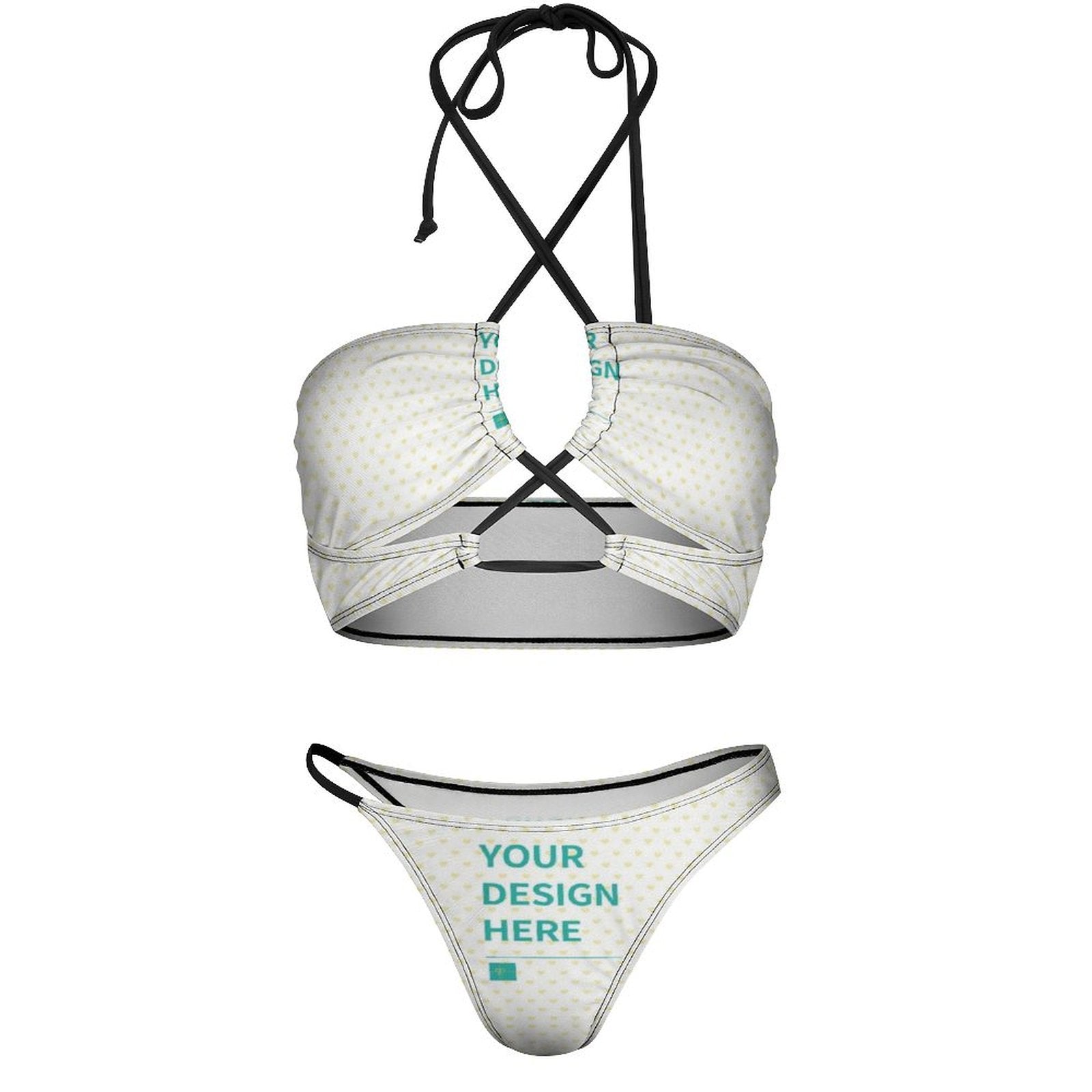 Customizable swimsuit, personalized with your design, perfect for beach and pool parties