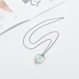 Custom dog pet memorial necklace with heart pendant and "YOUR DESIGN HERE" text, alloy chain, MyArtsyGift