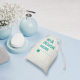 MyArtsyGift - Custom Cotton Drawstring Storage Bag Double for Women