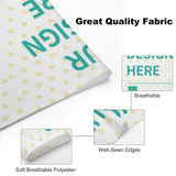 MyArtsyGift - Custom Dog Bandana Personalized Pet Scarf Triangle Neckwear Pet Bibs for Small Medium Large Dogs Cats Puppy Pets Birthday